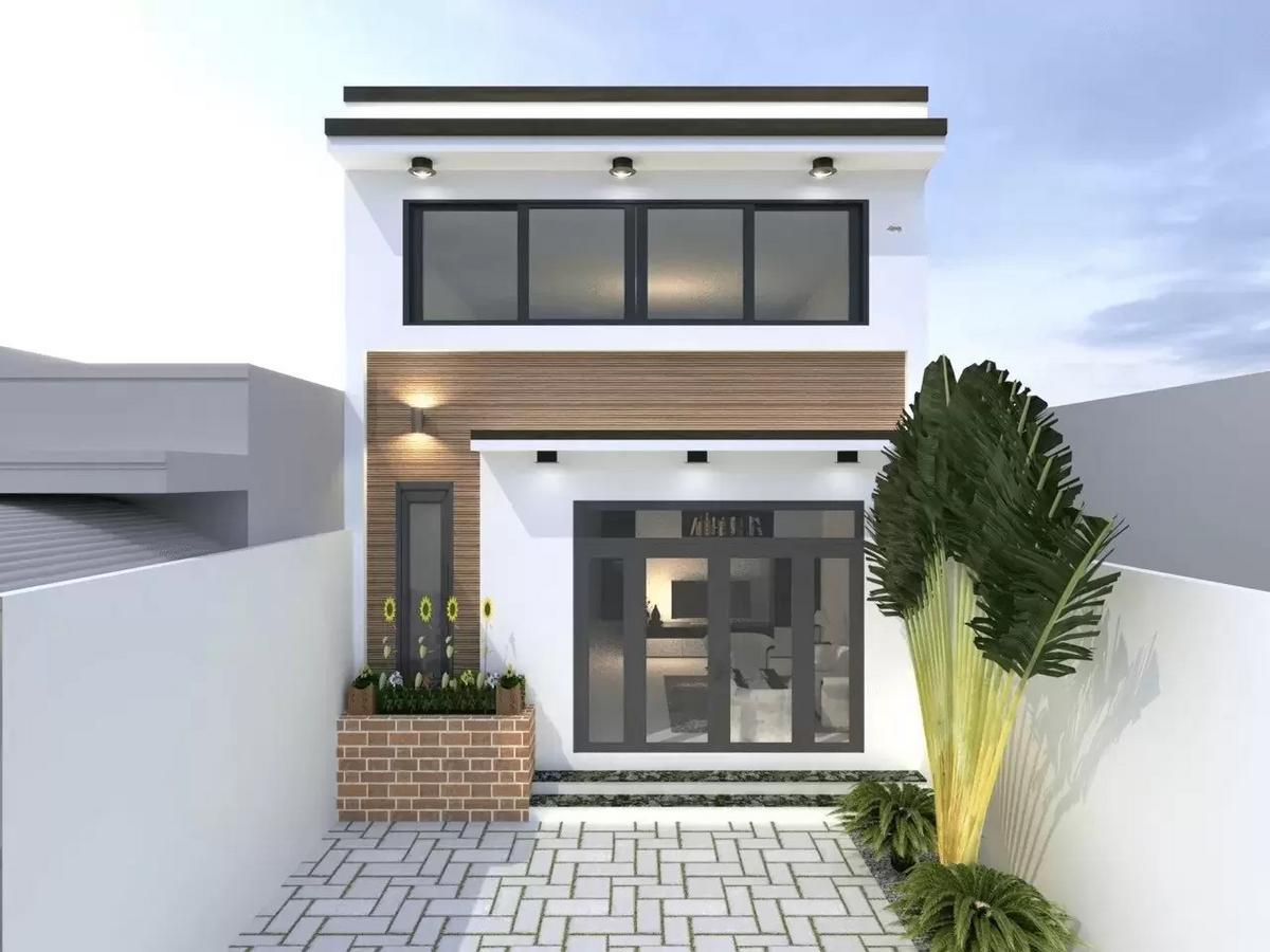 Nhà cấp 4 sân vườn nông thôn có gác lửng giúp tăng diện tích, đa năng và tiết kiệm chi phí