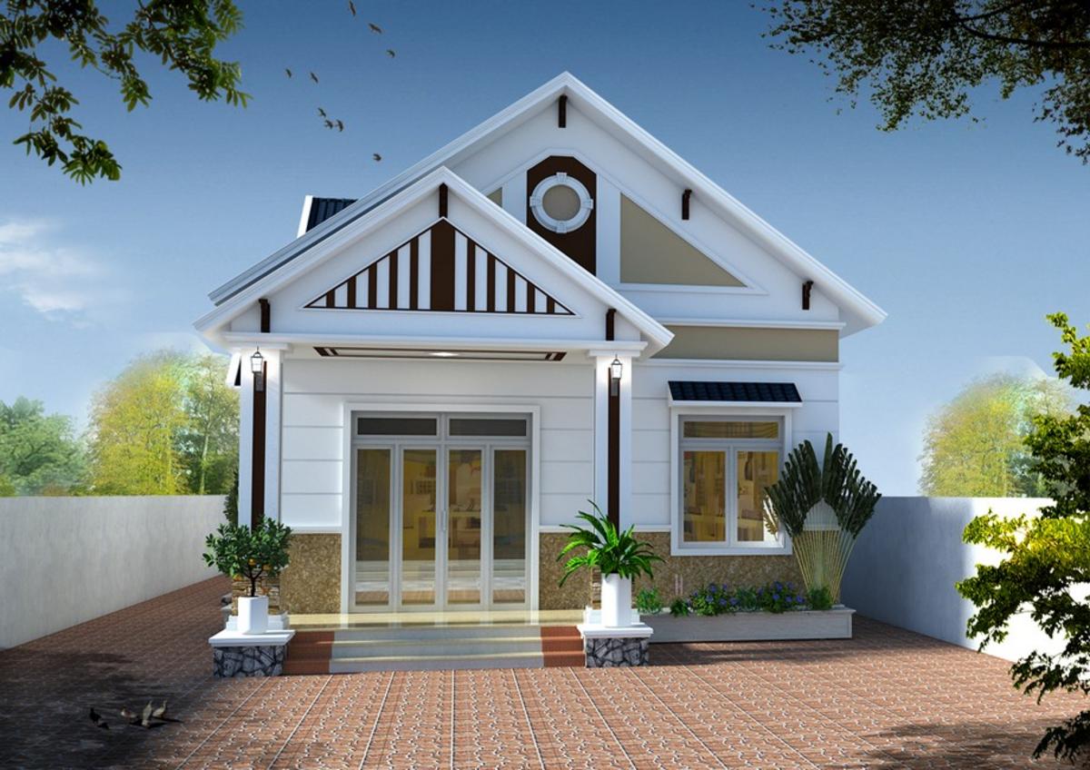 Nhà cấp 4 sân vườn nông thôn có phòng thờ riêng trang nghiêm, giữ gìn truyền thống Việt