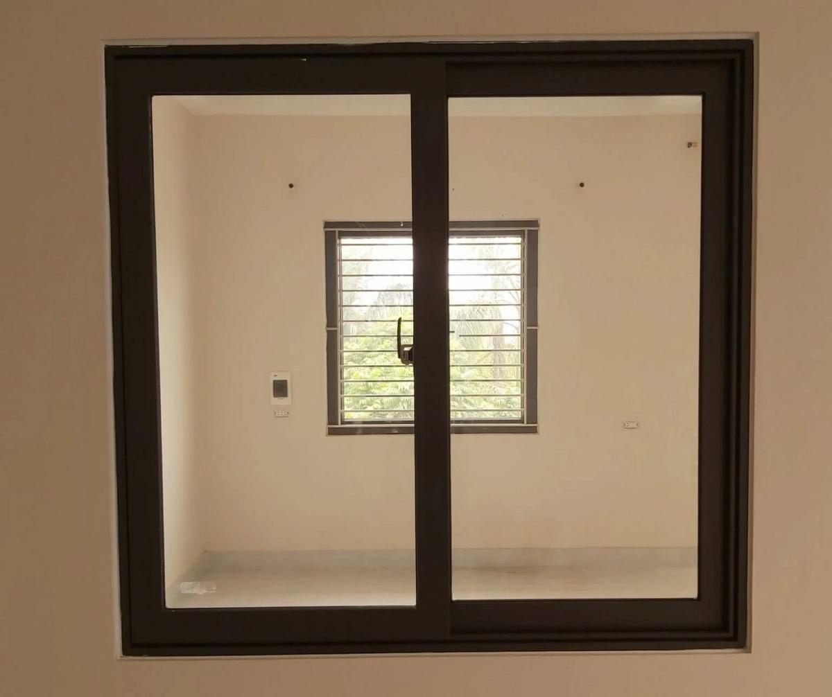 Popular and stylish small 2-panel sliding doors