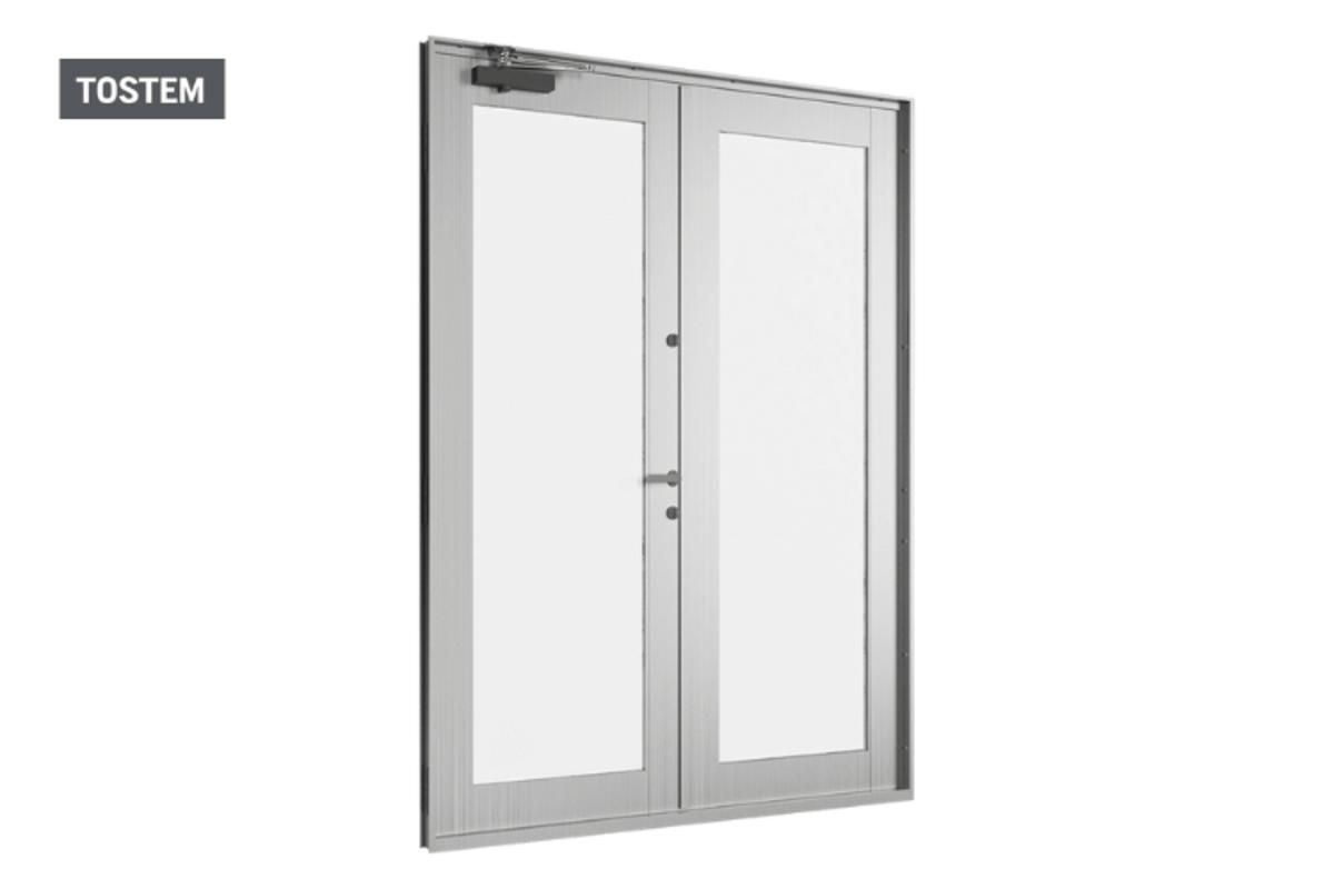 Premium TOSTEM 2-panel casement windows crafted from window material types