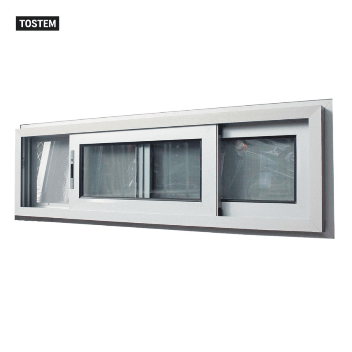 Sliding louvre window design provides space-saving ventilation