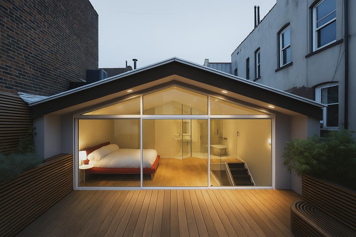 Tầng tum là gì khi trở thành không gian nghỉ ngơi cực lý tưởng.