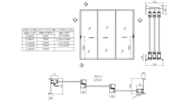 15+ Beautiful Modern 3 Track Sliding Window Designs 2025 - TOSTEM VIỆT NAM