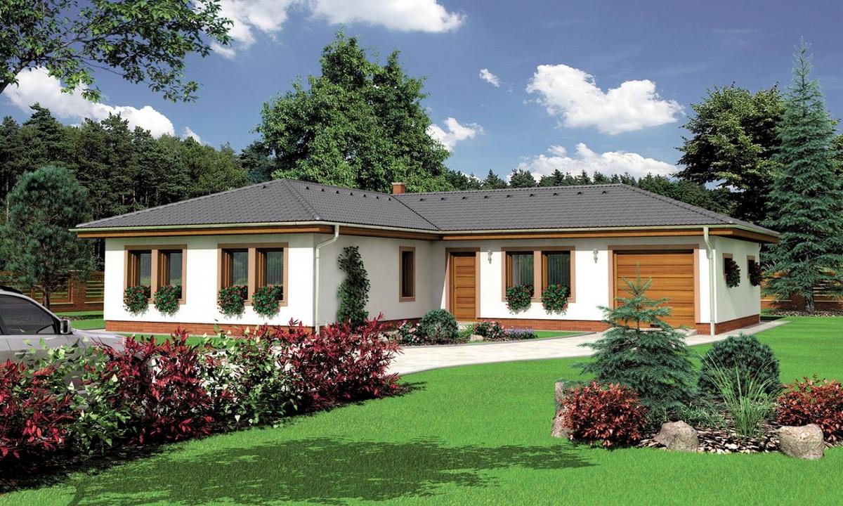 Thiết kế mái Thái nhà cấp 4 nông thôn chữ l hỗ trợ lưu thông gió, mát mẻ