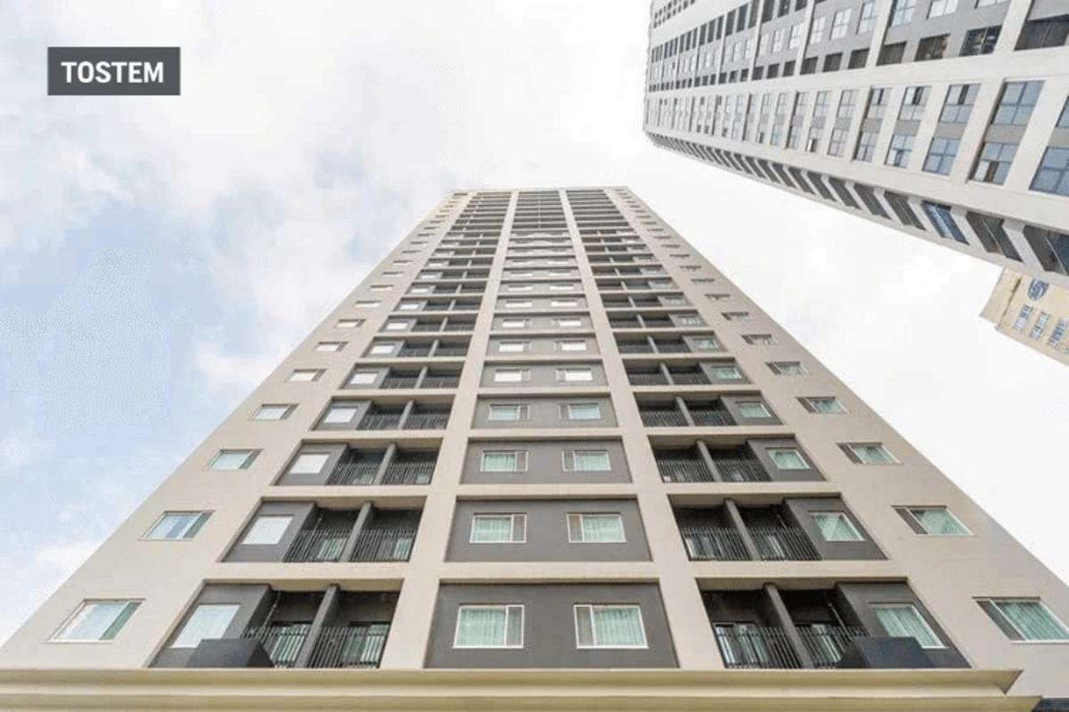 TOSTEM aluminum modern window design trusted for buildings.