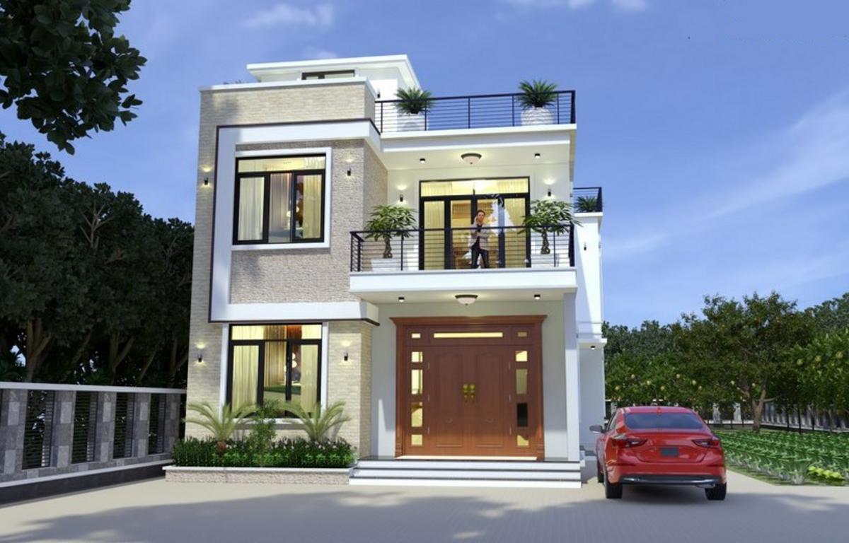 Tum là gì khi xuất hiện trong nhà 2 tầng mái bằng tiện nghi.