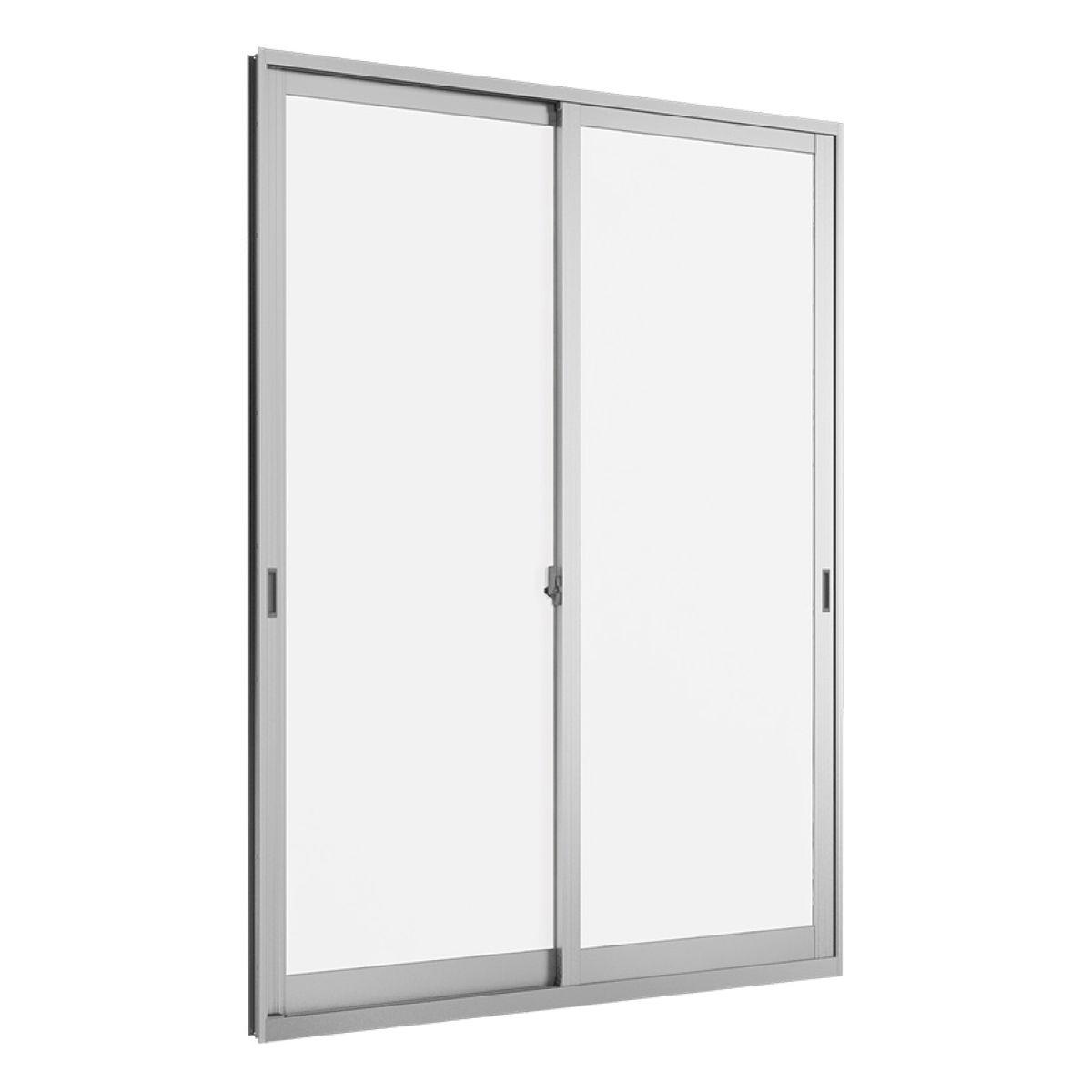 WEPLUS 2-panel aluminium glass door enhances wide open views.
