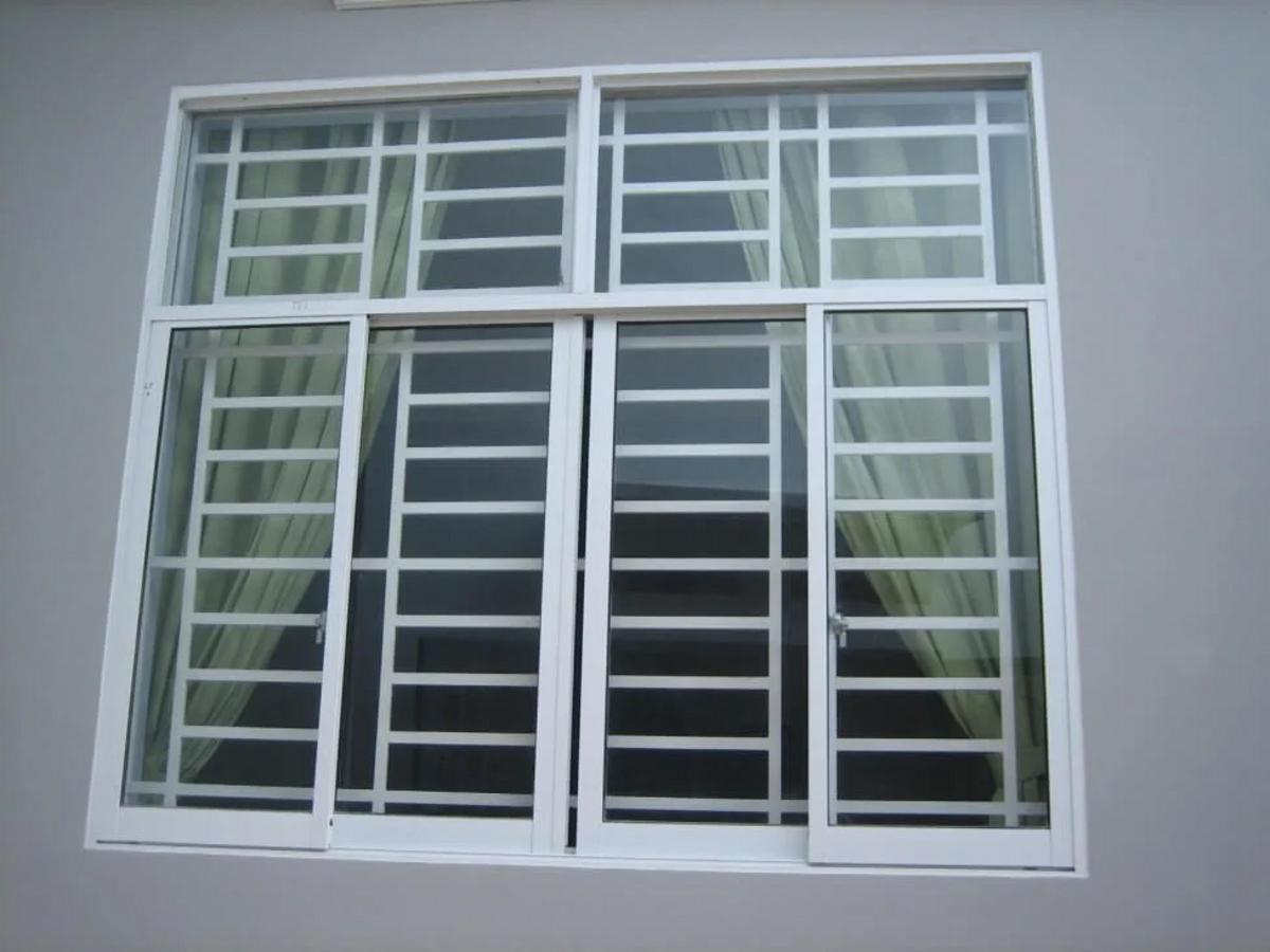 What is an aluminum type of sliding door window
