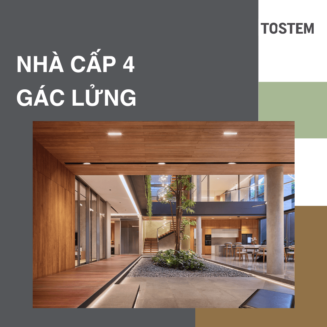 Kích thước chiều cao nhà cấp 4 gác lửng bao nhiêu là chuẩn?