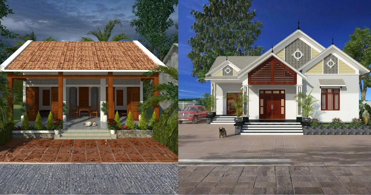 Cải tạo mái: từ mái ngói sang mái Thái