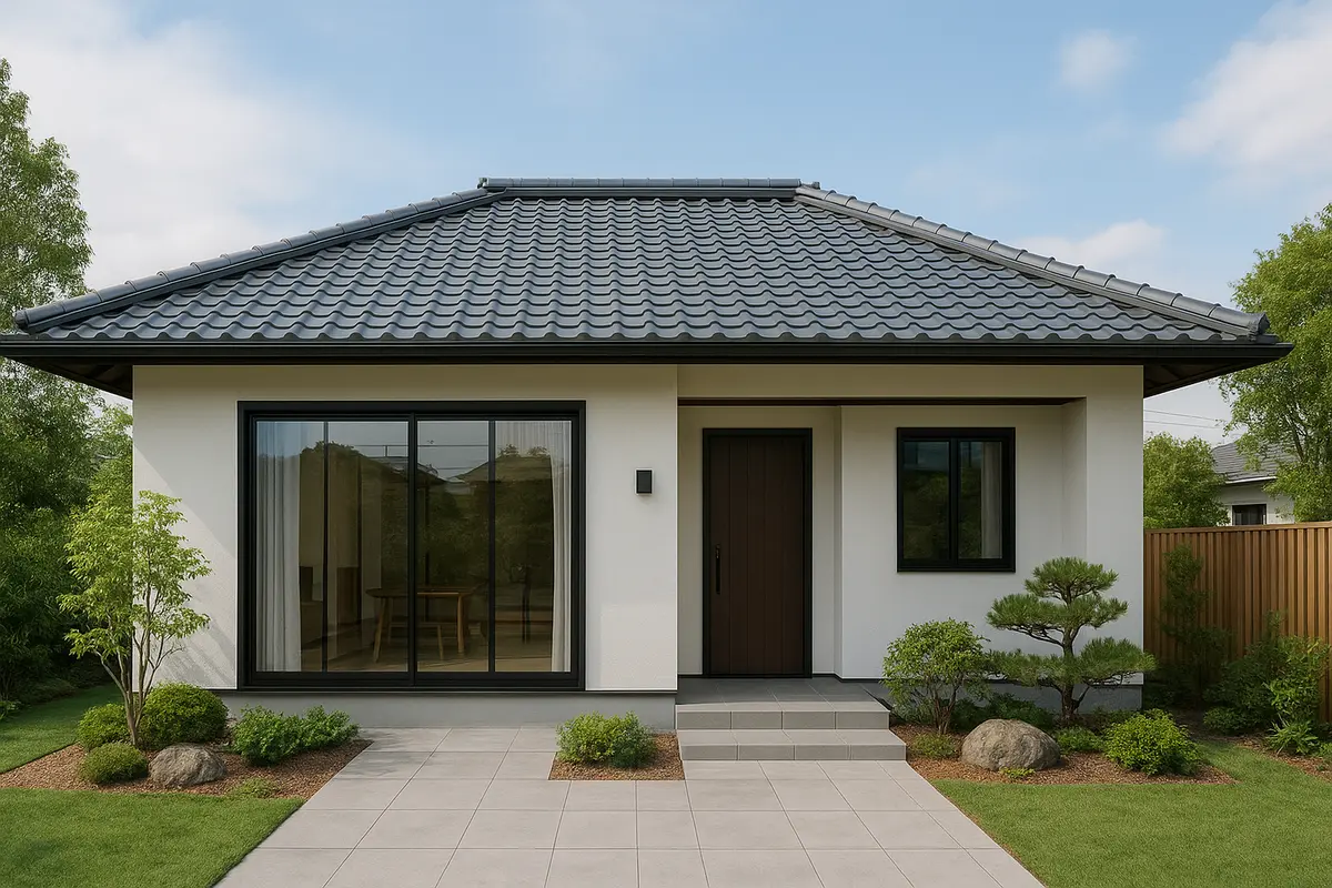 Cải tạo nhà cấp 4 cũ 3 gian mái Nhật