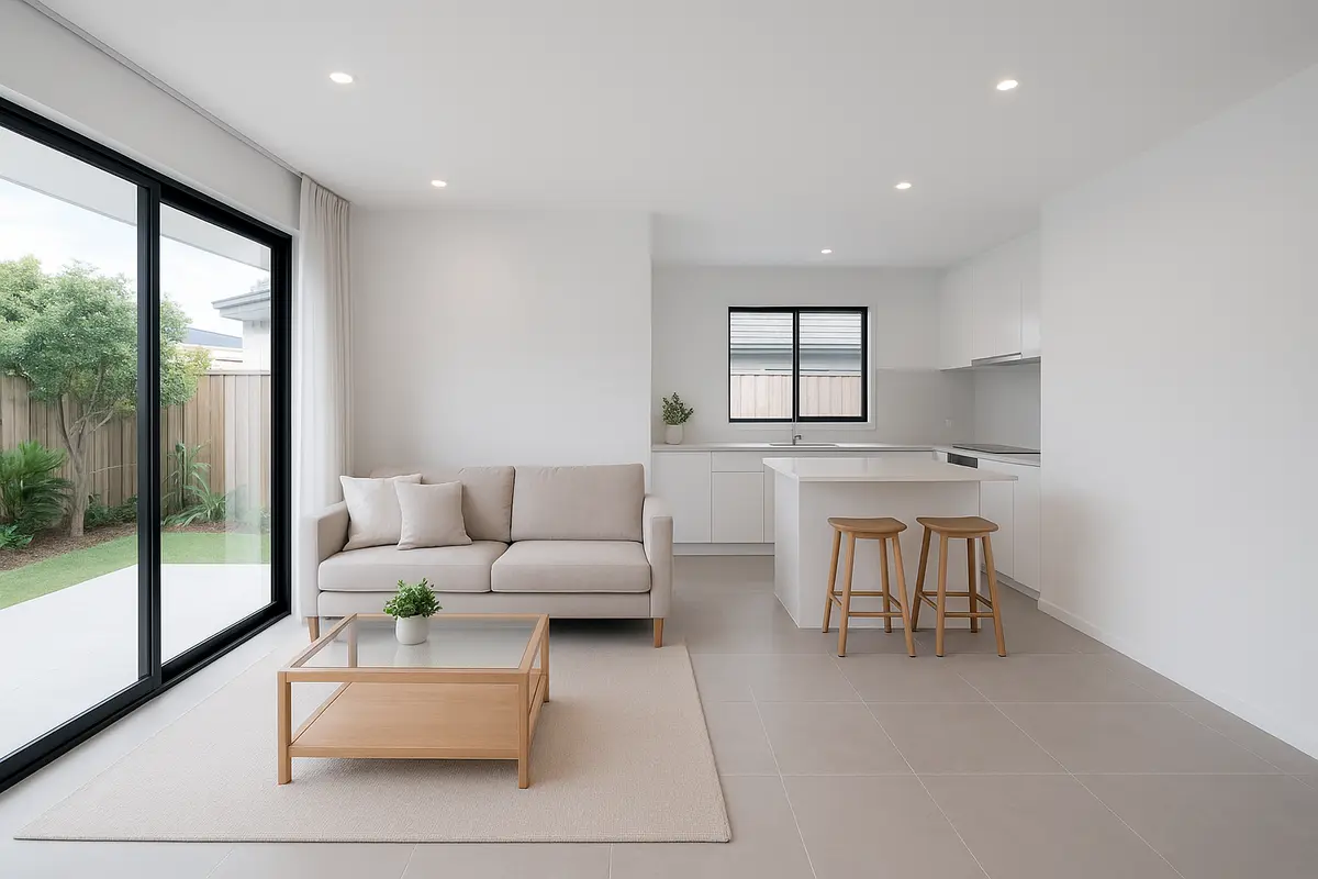 Cải tạo nội thất nhà cấp 4 cũ 3 gian phong cách hiện đại