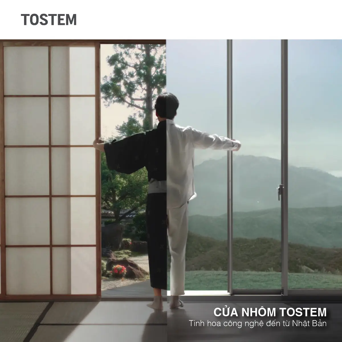 Cửa nhôm TOSTEM hiện đại và để bền chuẩn Nhật Bản