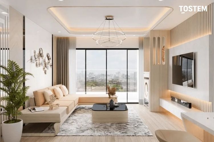 Cửa nhôm TOSTEM là lựa chọn lý tưởng cho kiến trúc hiện đại