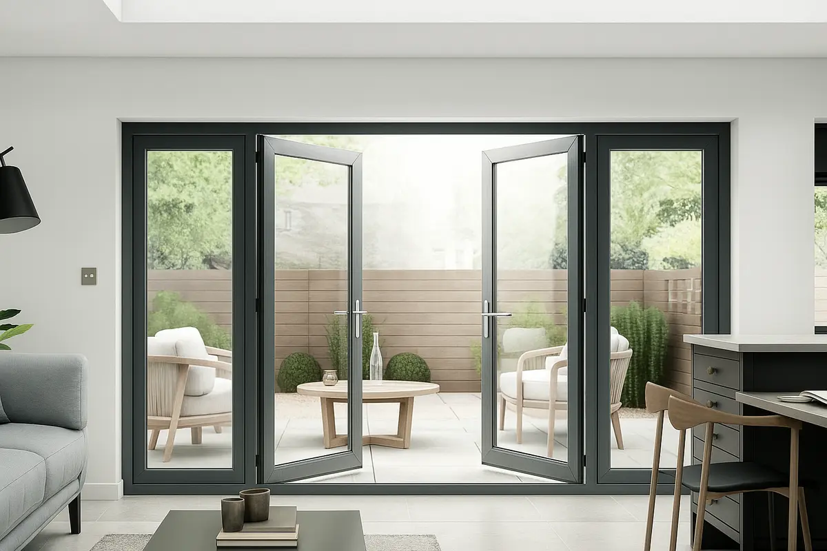 Kích thước cửa đi hài hoà với không gian chung của ngôi nhà