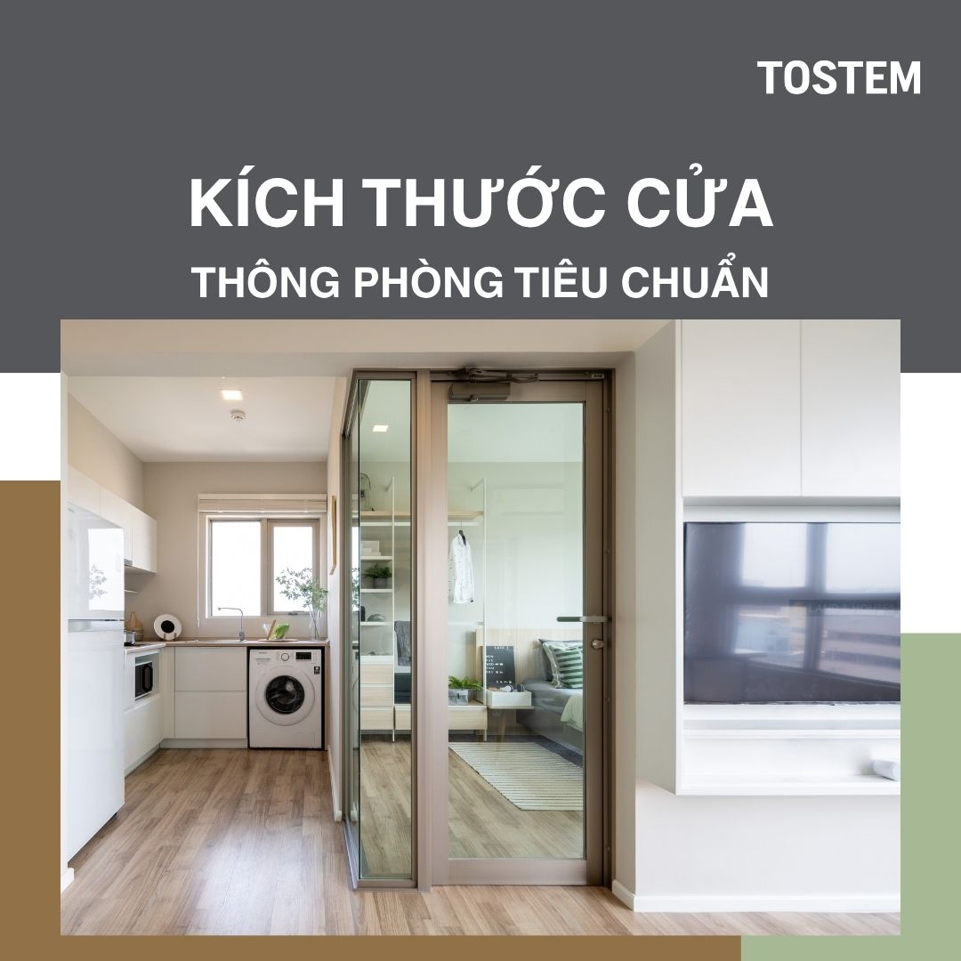 Kích thước cửa thông phòng tiêu chuẩn cho từng không gian, hợp phong thủy