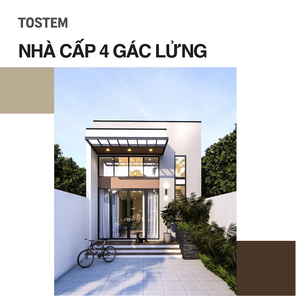 Tổng hợp 99+ mẫu nhà cấp 4 gác lửng đẹp, hiện đại, tiết kiệm chi phí