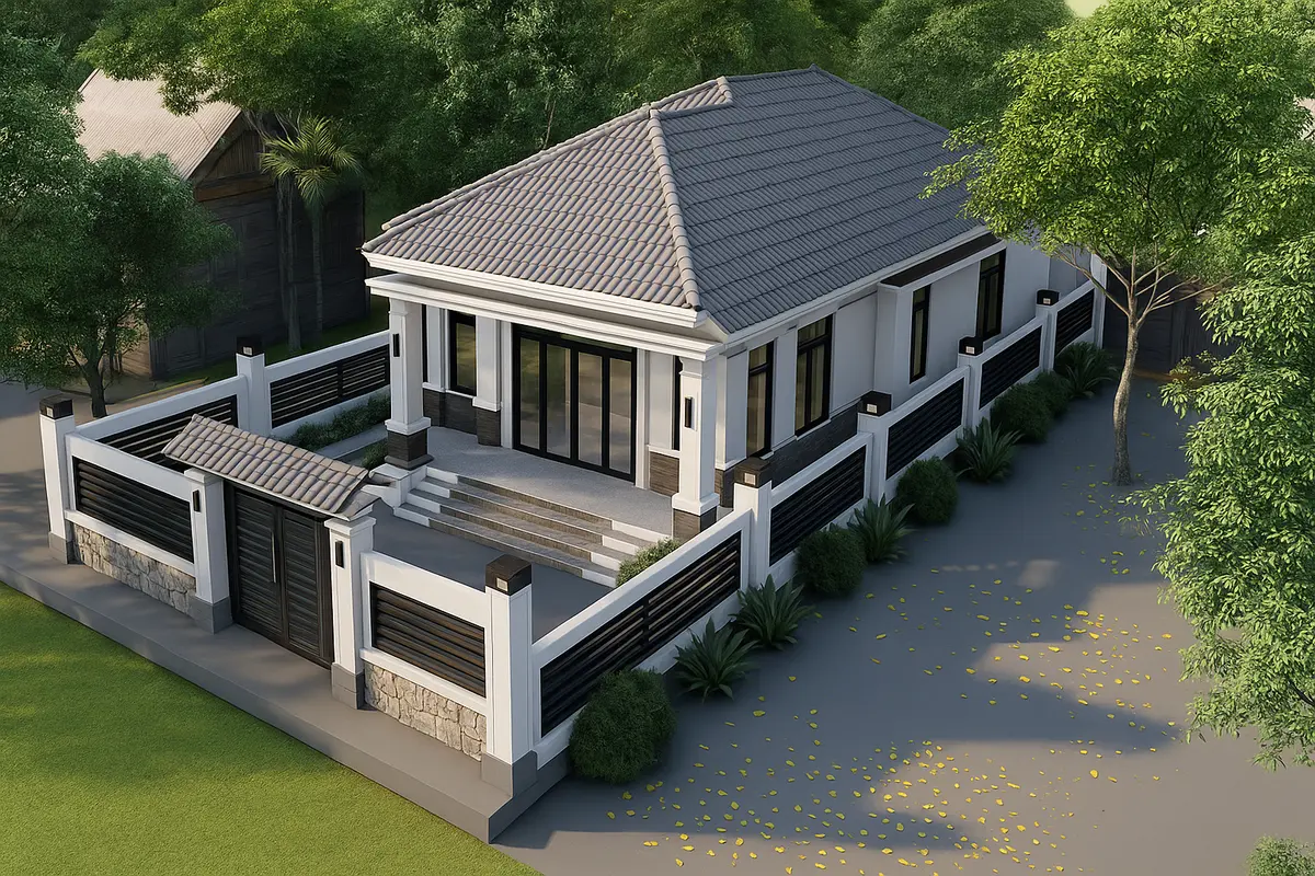 Nhà ống cấp 4 nông thôn 500 triệu