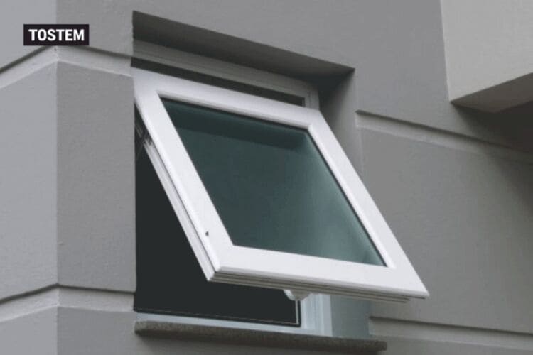 Mẫu cửa sổ mở hất 1 cánh đẹp, xu hướng phổ biến