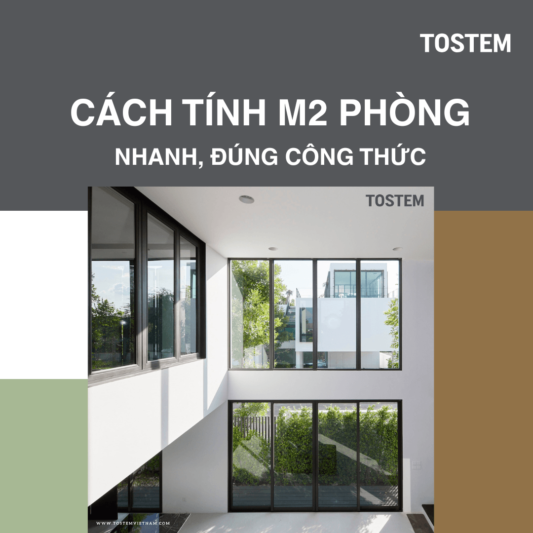 Cách tính m2 phòng nhanh, đúng công thức cho mọi kiểu không gian
