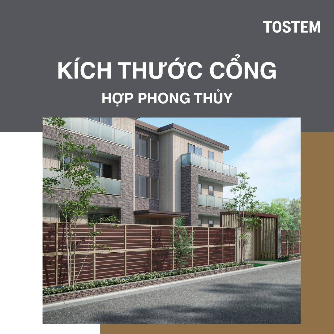 Kích thước cửa cổng hợp phong thủy giúp đón tài lộc, may mắn