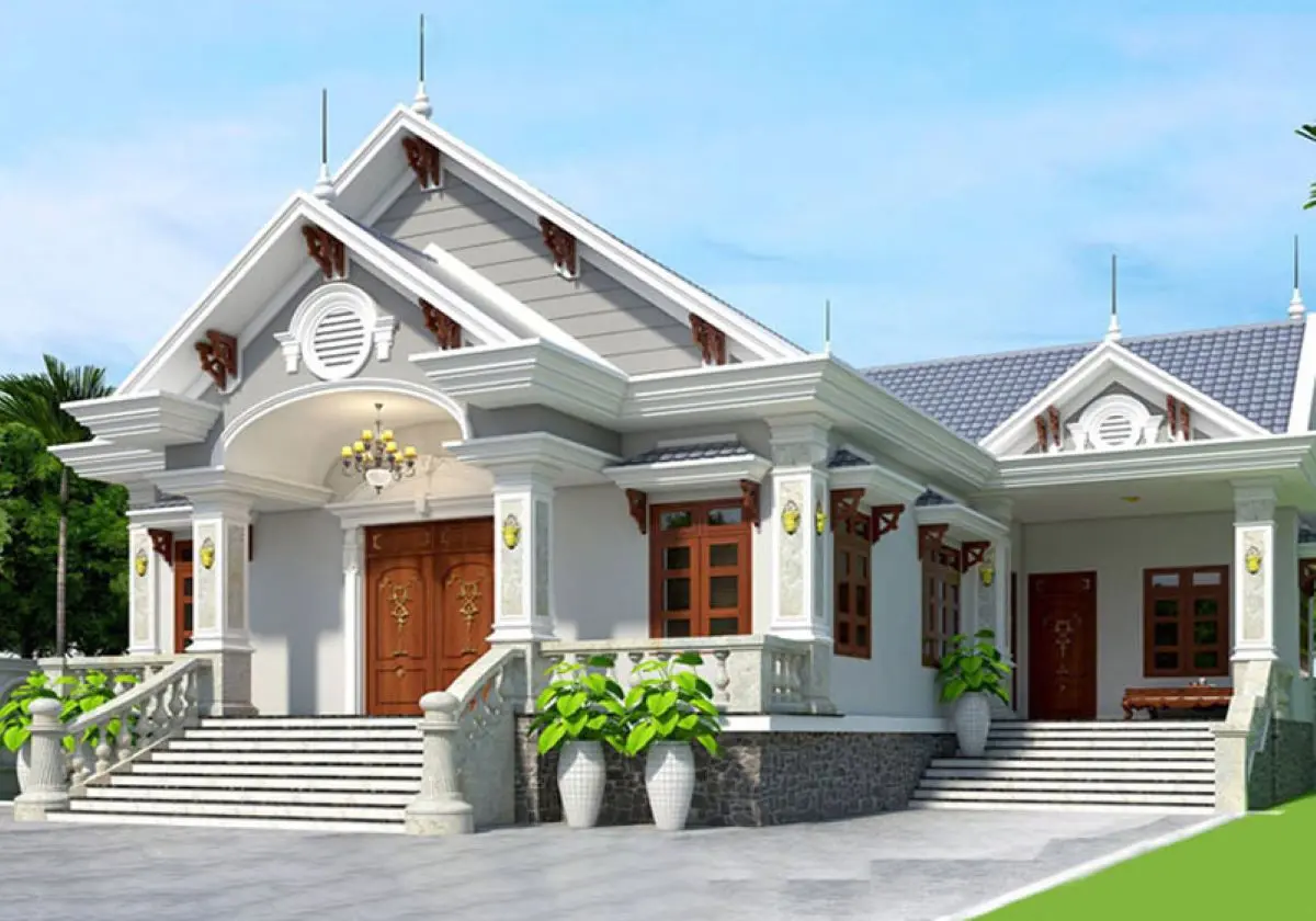 Cải tạo theo phong cách mái Thái mang lại vẻ đẹp sang trọng