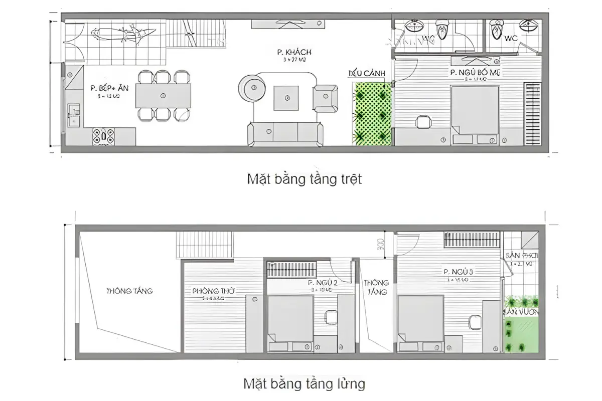 Gợi ý bố trí công năng cho nhà cấp 4 gác lửng.