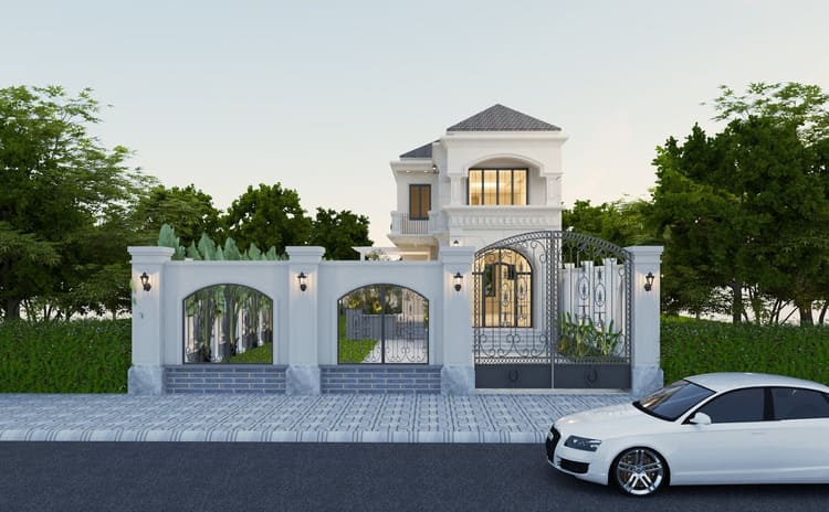 Cánh chữ L nên được mở về hướng đón sáng và gió để đảm bảo không gian luôn thoáng và sáng