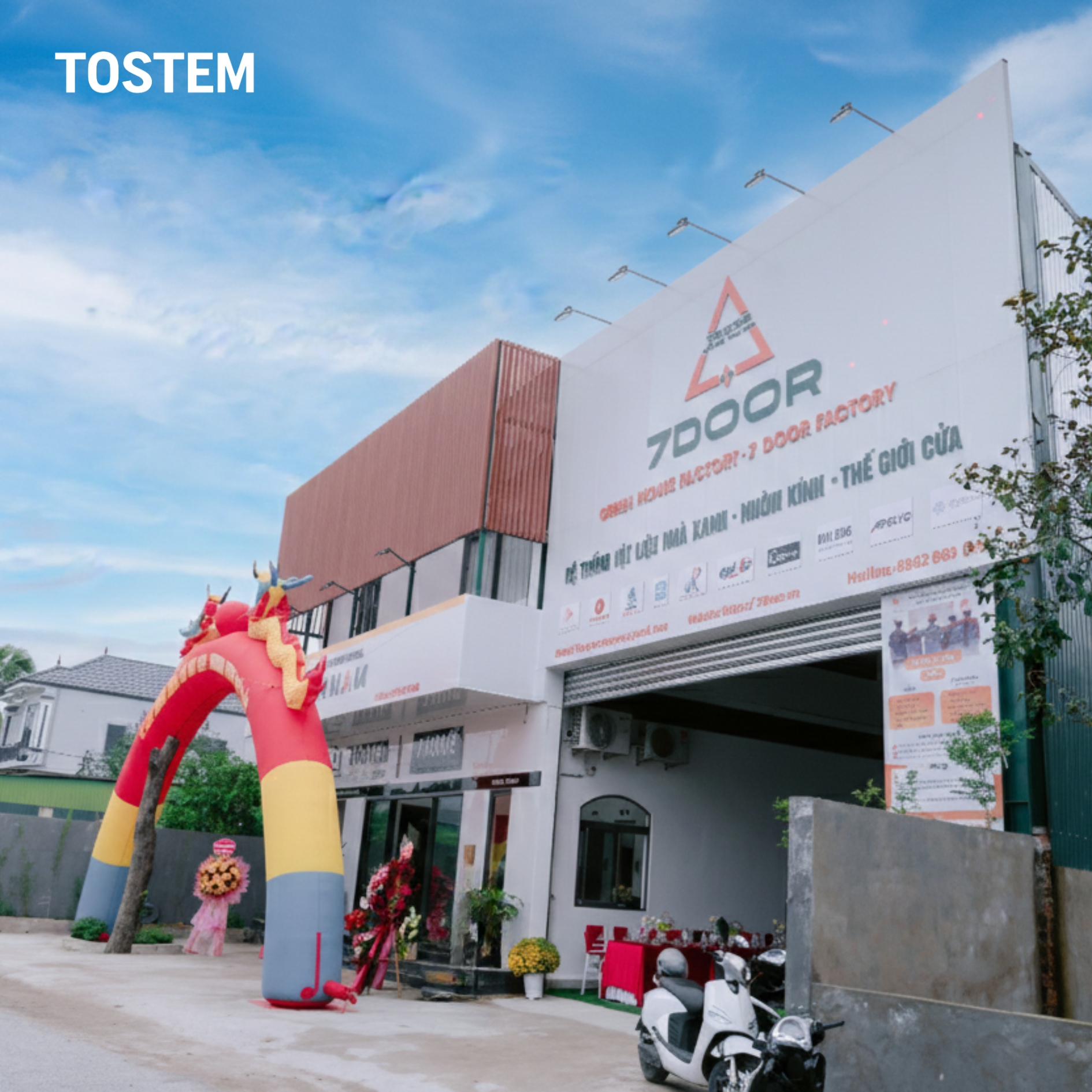 CHÚC MỪNG KHAI TRƯƠNG ĐẠI LÝ 7HOME – SHOWROOM ĐẠI LÝ TOSTEM ĐẦU TIÊN TẠI HÀ TĨNH