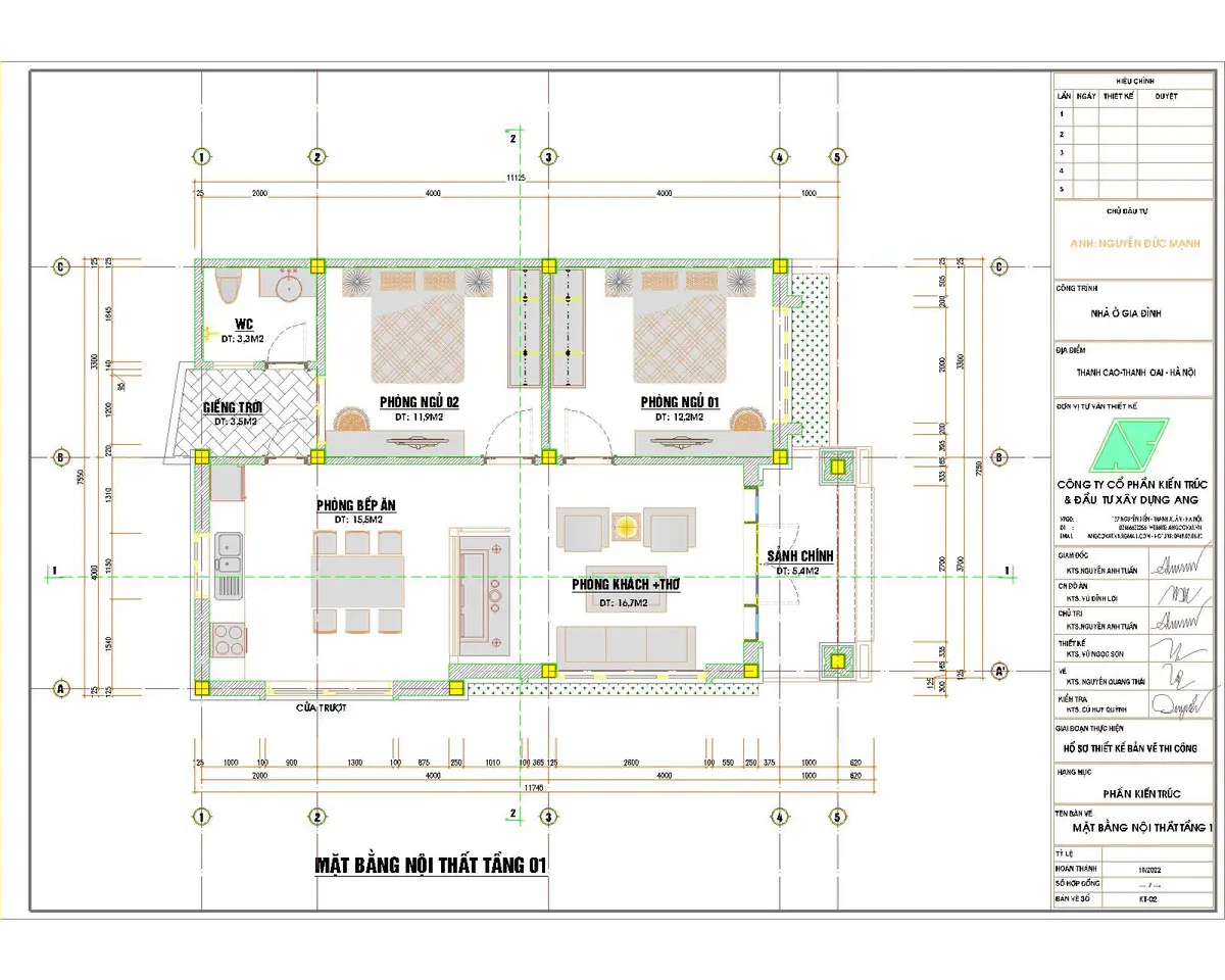 Bạn cần hiểu vị trí các phòng, lối đi và khoảng sân, đồng thời quan sát cách bố trí mái Nhật để hình dung tổng thể công năng và kiến trúc công trình
