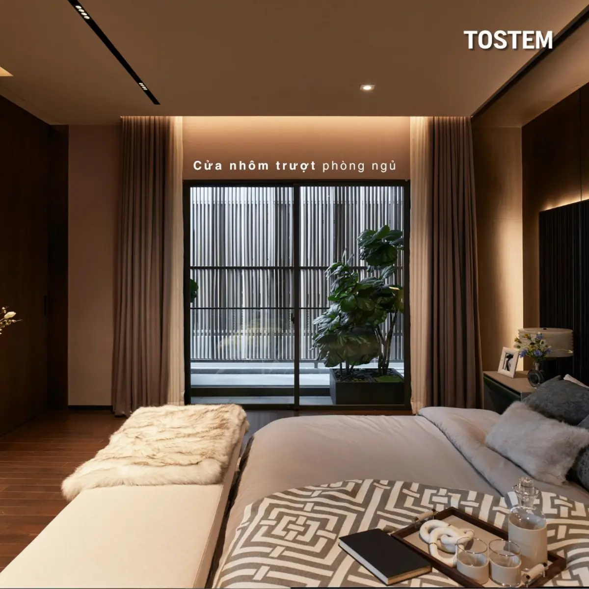 Cửa nhôm cao cấp TOSTEM mang đến sự bền bỉ, sang trọng và tiện nghi tối ưu.