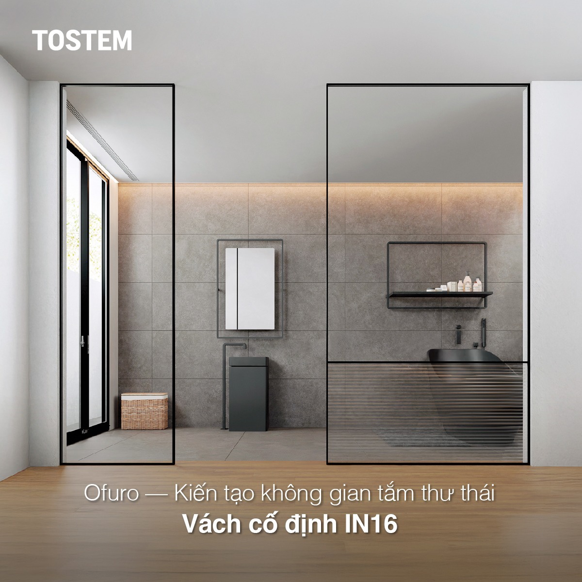Cửa Nội thất TOSTEM IN16 và Triết lý thiết kế Nhật Bản
