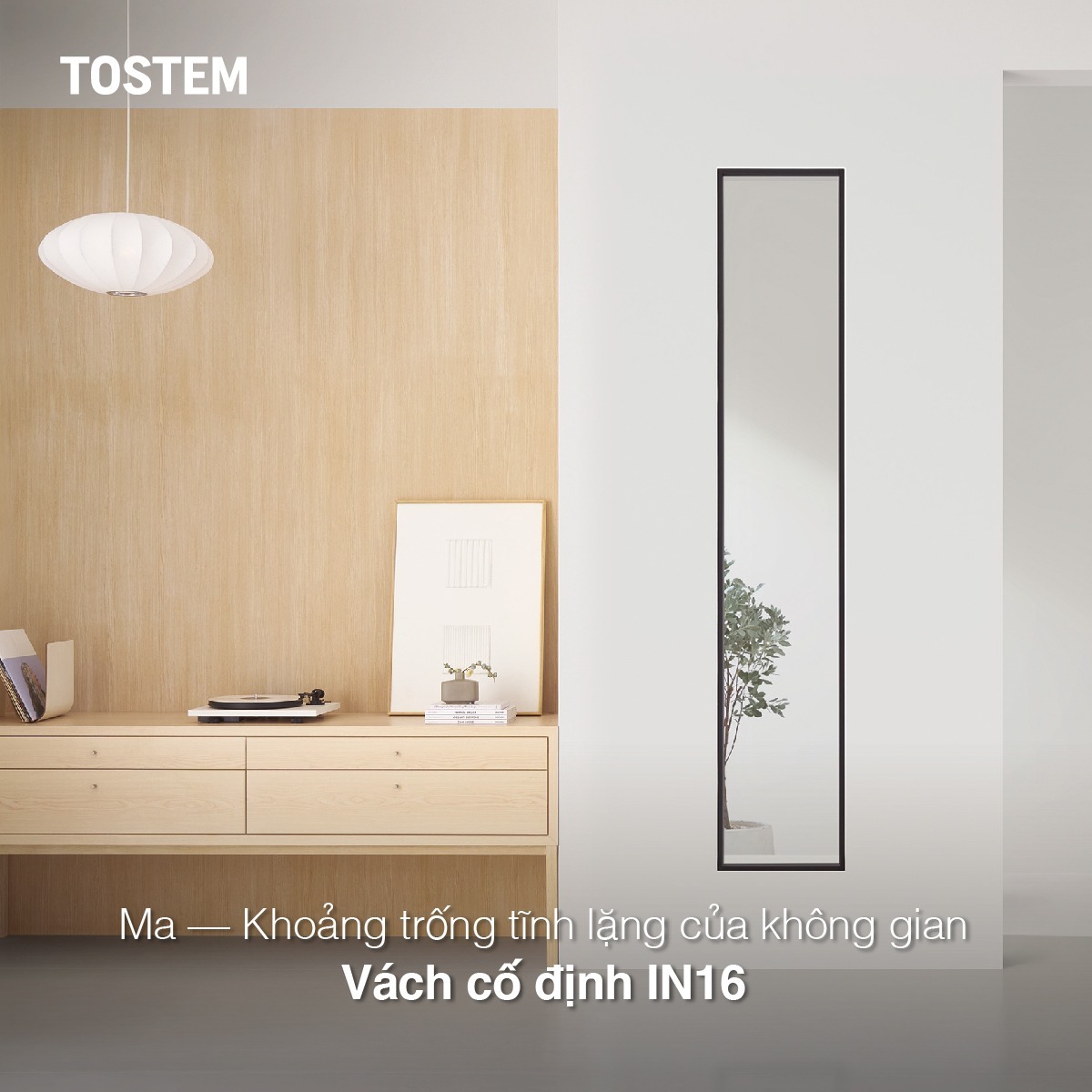 Cửa Nội thất TOSTEM IN16 và Triết lý thiết kế Nhật Bản