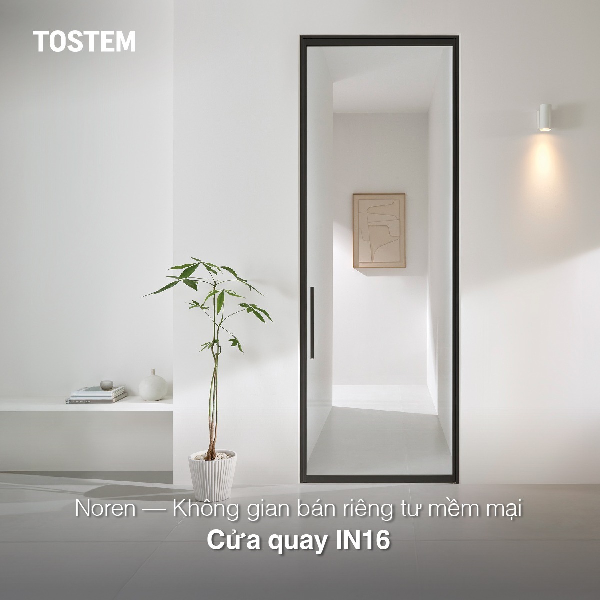 Cửa Nội thất TOSTEM IN16 và Triết lý thiết kế Nhật Bản
