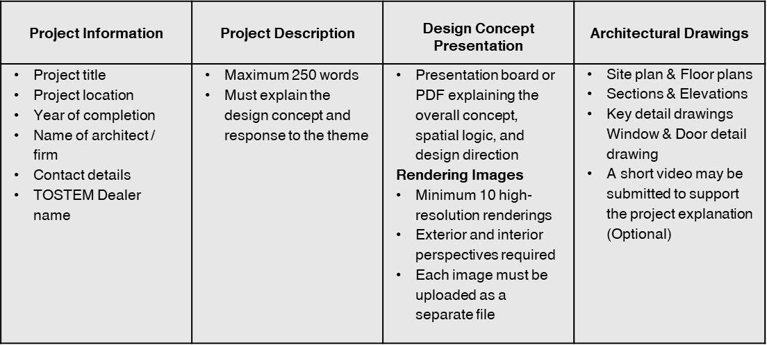 TOSTEM ASIA DESIGN AWARD 2026