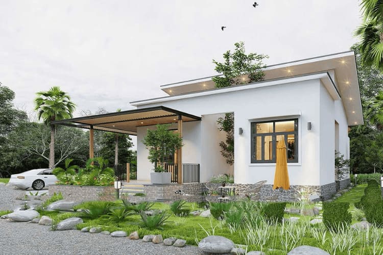 Thiết kế biệt thự nhà vườn ấn tượng