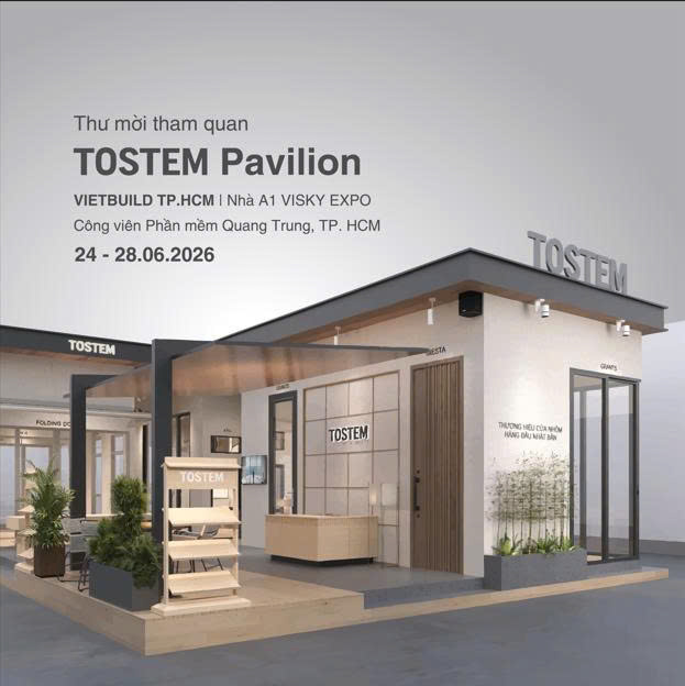 THƯ MỜI THAM QUAN TOSTEM PAVILION TẠI VIETBUILD 2026