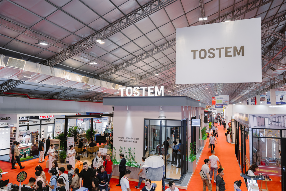 Gian Trưng bày TOSTEM Pavilion tại Vietbuild TP.HCM T6.2026
