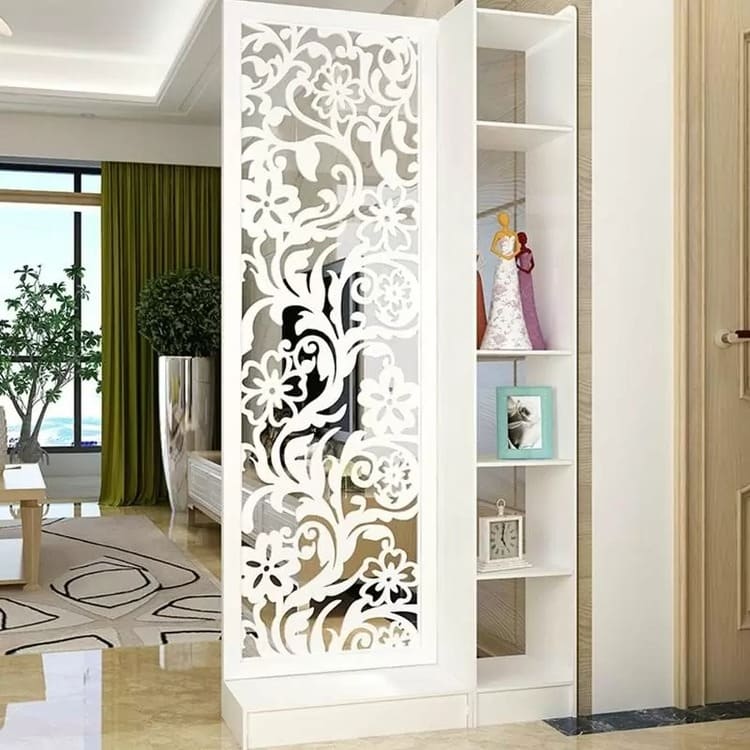 Vách ngăn phòng khách và bếp nhựa CNC sáng tạo, giá thành phải chăng