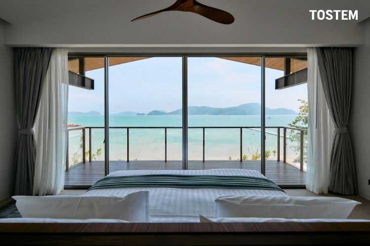Mẫu cửa nhôm kính cường lực đẹp, bền bỉ trước thời tiết khắc nghiệt