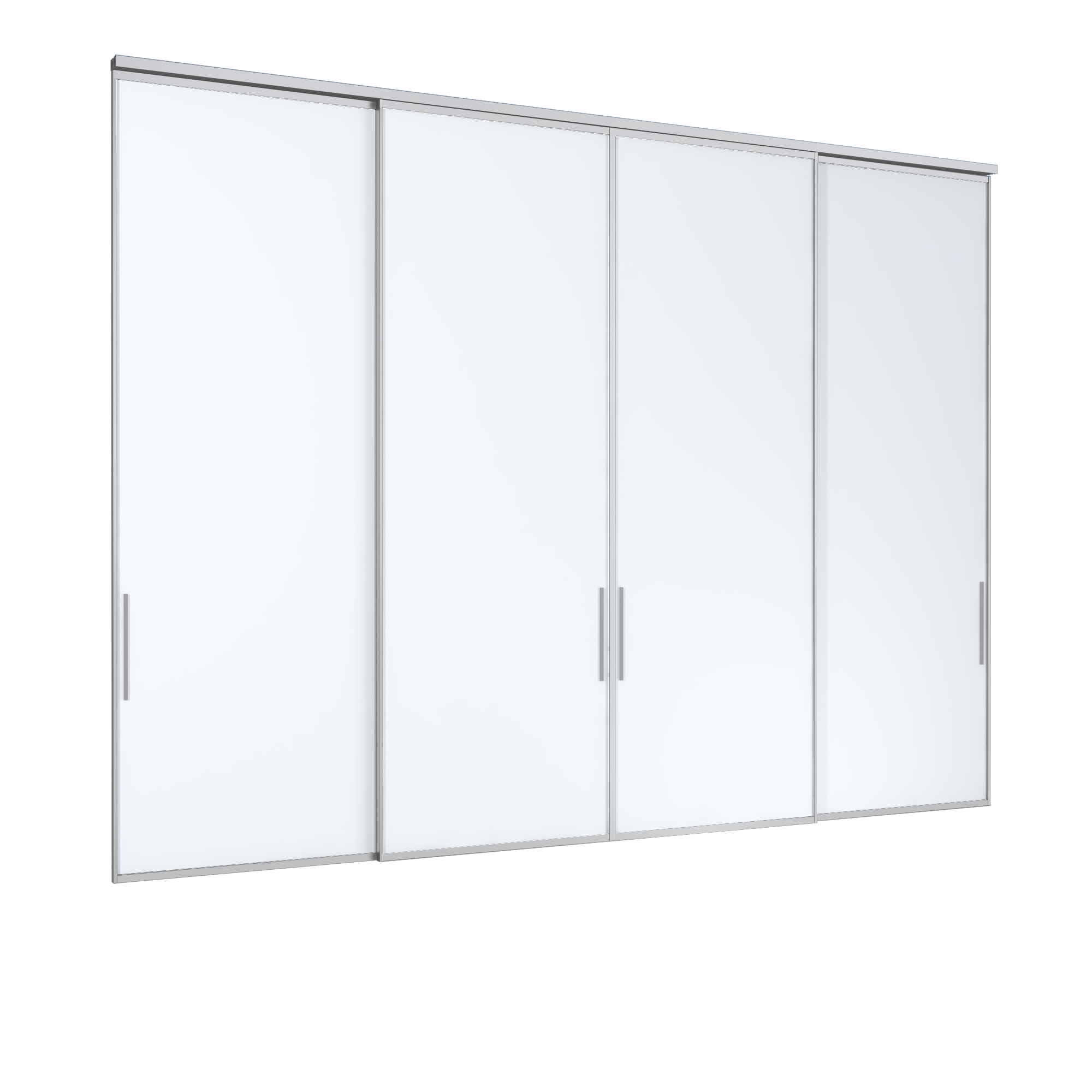 IN16 CỬA ĐI TRƯỢT TREO 4 CÁNH 2 RAY