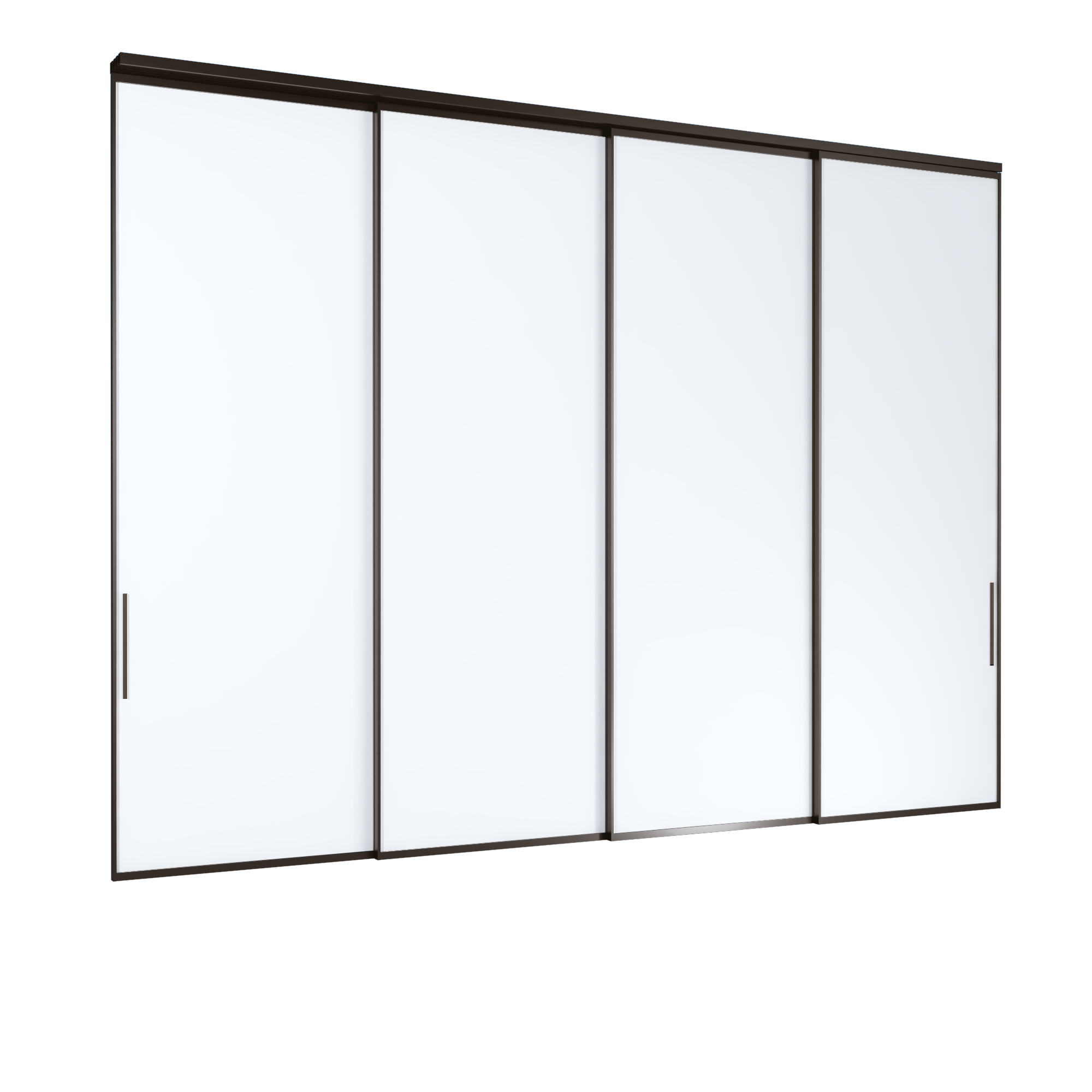 IN16 CỬA ĐI TRƯỢT TREO 4 CÁNH 4 RAY