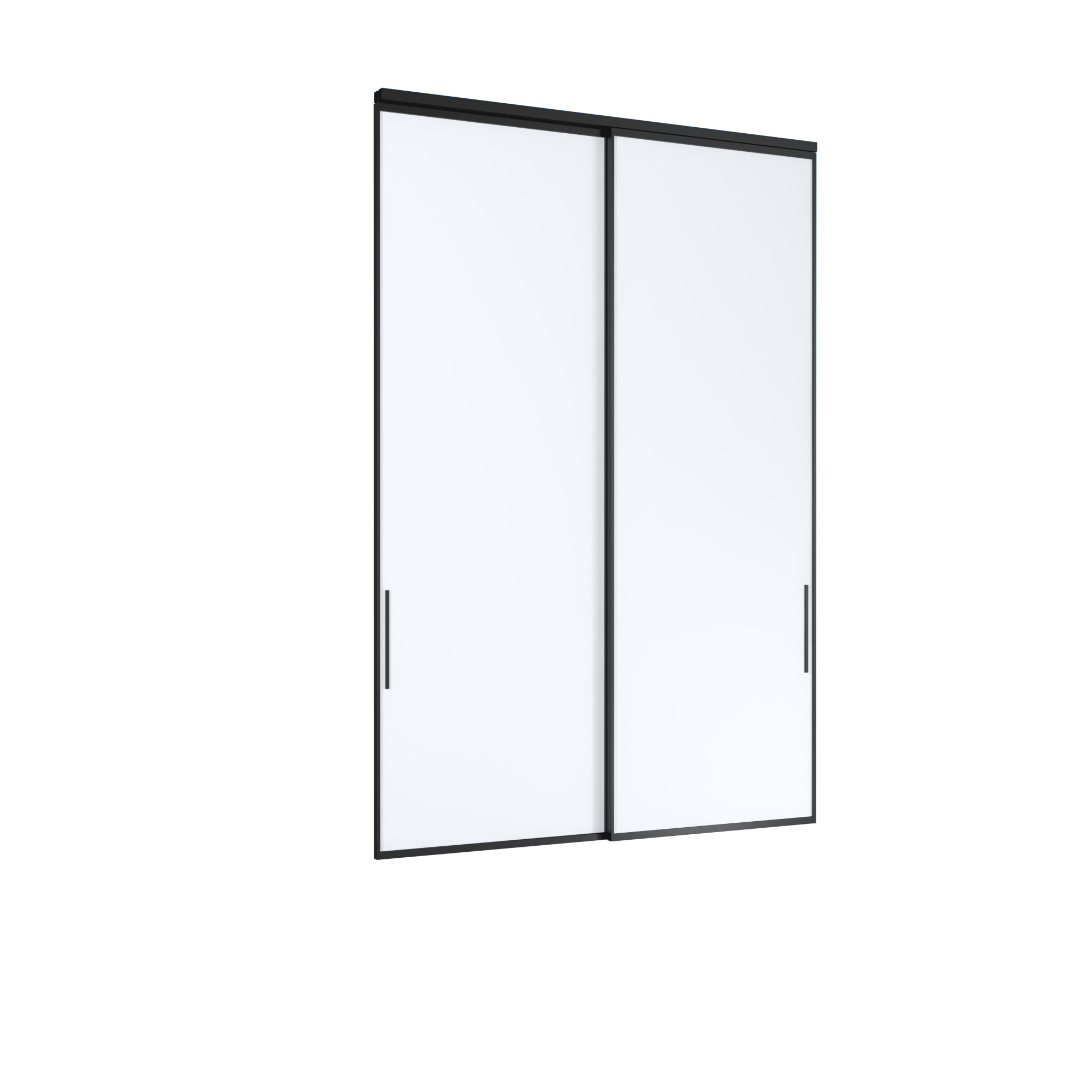 IN16 CỬA ĐI TRƯỢT TREO 2 CÁNH 2 RAY