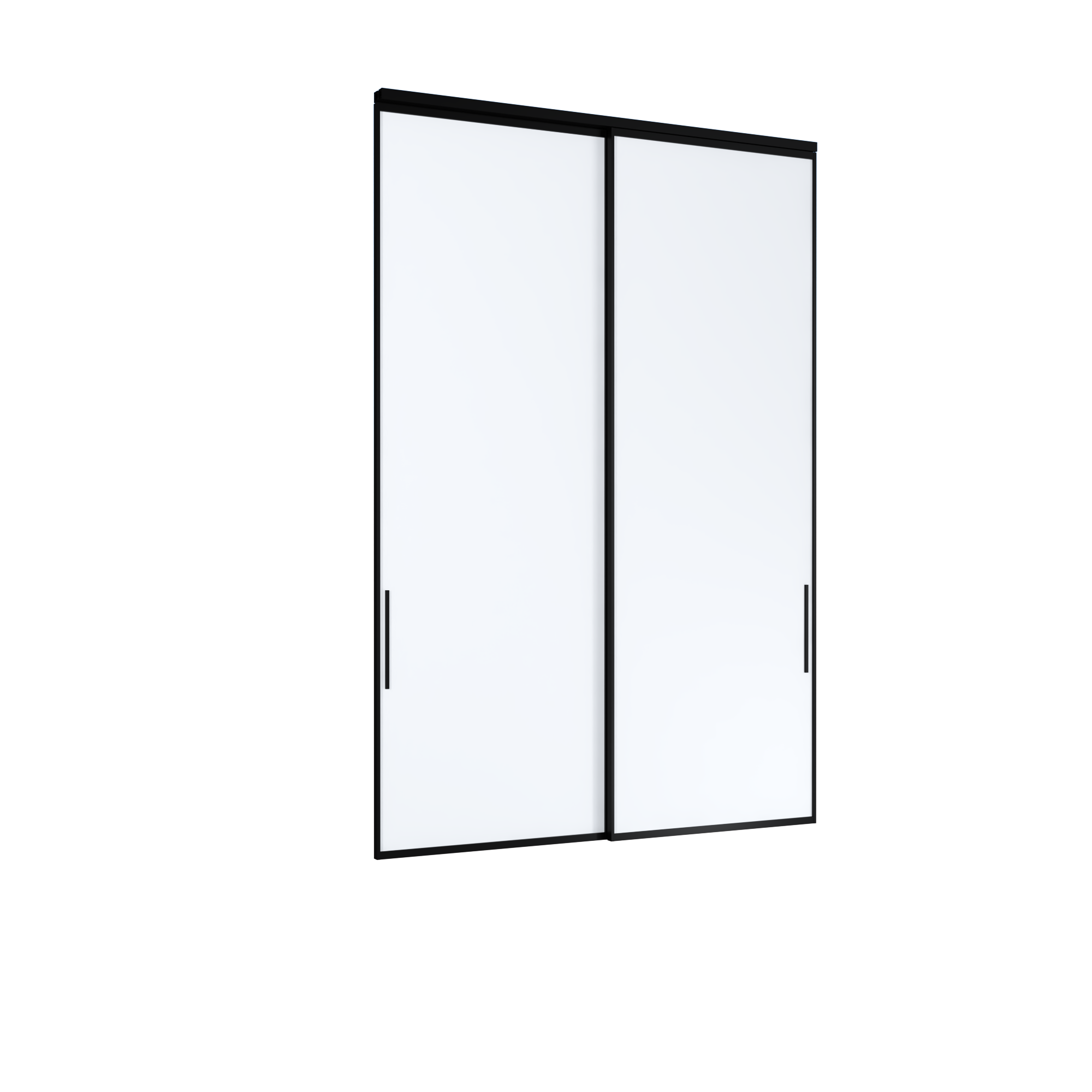 IN16 CỬA ĐI TRƯỢT TREO 2 CÁNH 2 RAY