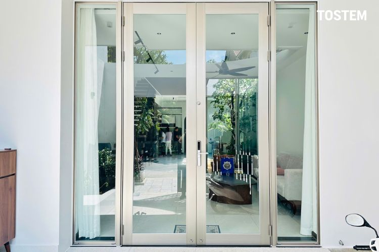 Cửa nhôm chịu lực tốt, cách âm và cách nhiệt hiệu quả, phù hợp với công trình nhà phố