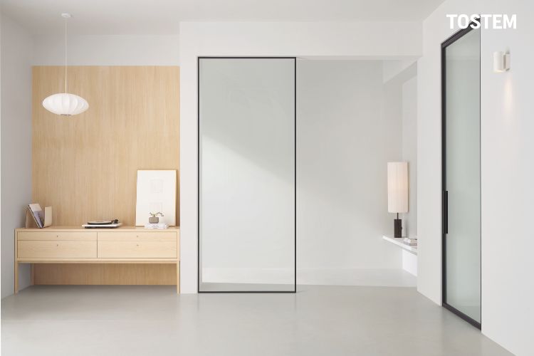 Mẫu vách cố định IN16 đẹp, tối ưu không gian sử dụng