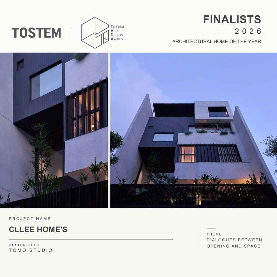 10 VIETNAMESE REPRESENTATIVES ENTER THE TOSTEM ASIA DESIGN AWARD FINALS: NEW PERSPECTIVES ON RESIDENTIAL ARCHITECTURE