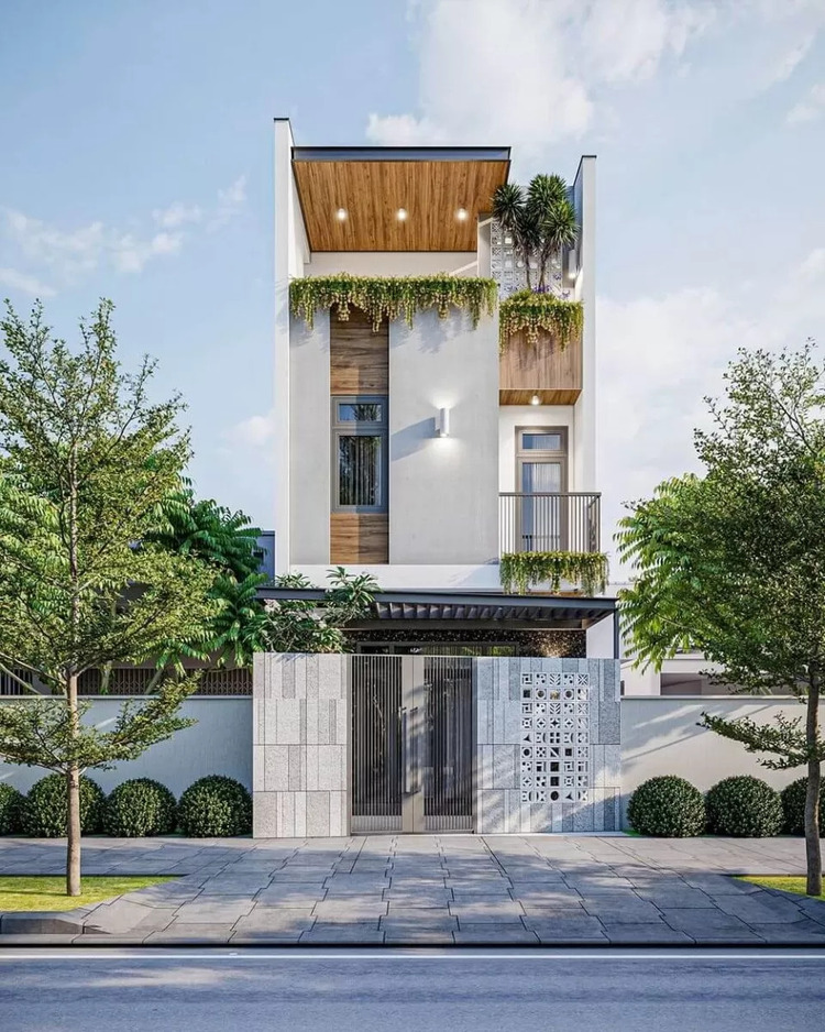 Cổng rào kim loại nhà phố bền đẹp, dễ thi công